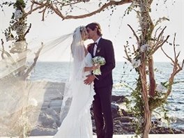Tereza Maxová a Burak Oymen se vzali 1. íjna 2016.
