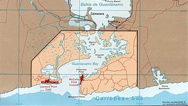 Americk zkladna v kubsnk ztoce Guantnamo