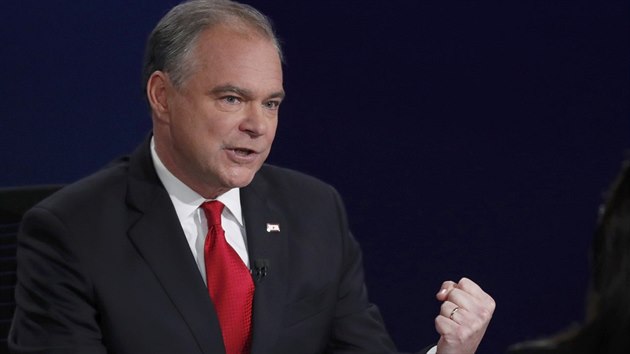 Demokratick kandidt na viceprezidenta USA Tim Kaine