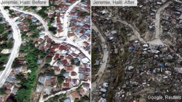 Haiti ped a po zsahu huriknem Matthew