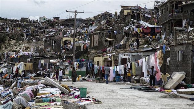 Nsledky huriknu na Haiti