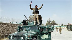Afghánské jednotky v Kundúzu. (2.10.2016)