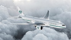 Boeing 777-200LR spolenosti Crystal Cruises