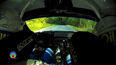Pohledem jezdce: rychlostní zouka Rally Píbram