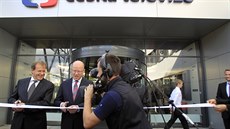 �eská televize slavnostn� otev�ela nové studio v brn�nské Lí�ni. Investice do...