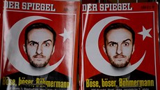Komik Jan Böhmermann na obálce nmeckého magazínu Der Spiegel.