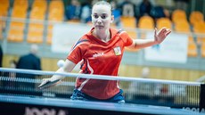 Talentovaná �eská stolní tenistka Zdena Bla�ková