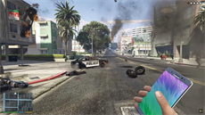 Vybuchující Note 7 ve h�e GTA 5