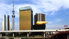 Sídlo Asahi Group od francouzského designéra Philippa Starcka patí mezi...