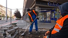 Cyklostezka v Horov ulici v Hradci Králové byla hotová dva msíce, ne ji...