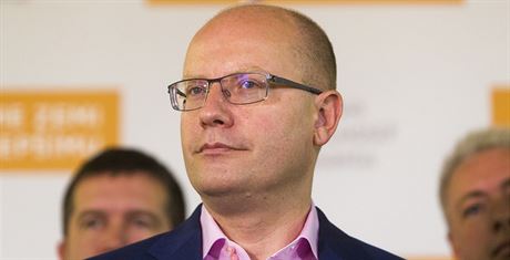 Premiér a pedseda SSD Bohuslav Sobotka po 2. kole senátních voleb (15.10.2016)