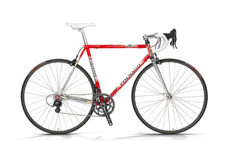 Retro silnika Colnago Master, pohled na horn st rmu