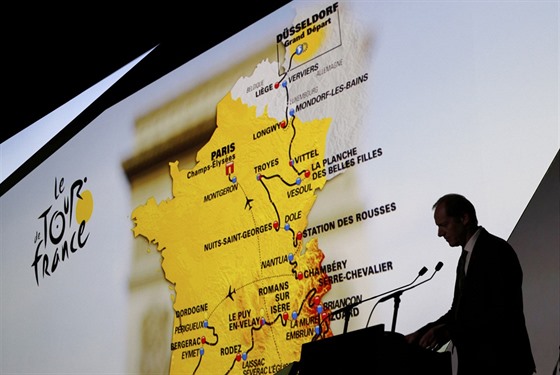 Christian Prudhomme, editel Tour de France, pedstavuje program zvodu pro rok...