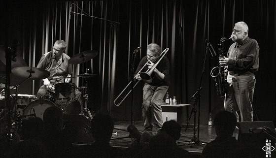 Saxofonista Peter Brötzmann byl hvězdou Jazz Goes To Town v roce 2016.