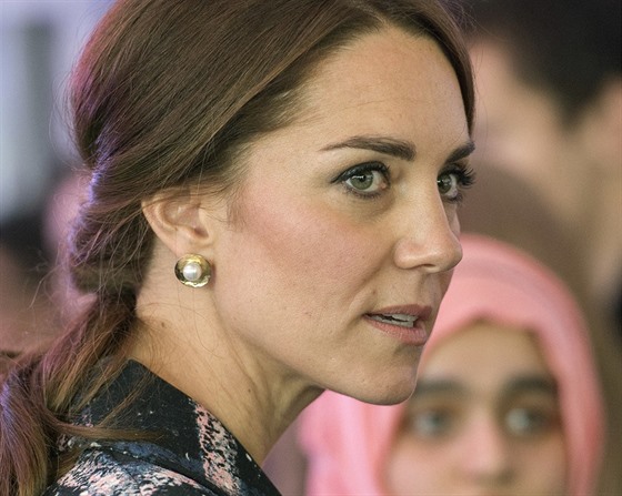 Vévodkyně z Cambridge Kate (Manchester, 14. října 2016)