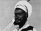 Mahdistický bojovník na snímku z poátku 20. století