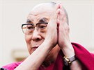 Tibetský duchovní vdce dalajláma vystoupil ped asi tisícovkou lidí na...