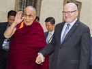 Ministr kultury Daniel Herman se setkal s tibetským duchovním vůdcem...