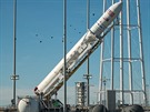Raketa Antares na startu 14. íjna 2016.