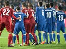 etí fotbalisté se v kvalifikaním utkání proti Ázerbájdánu chystají k...