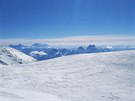 Z v�stupu Radka Jaro�e na Elbrus, nejvy��� evropskou horu.