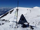 Z v�stupu Radka Jaro�e na Elbrus, nejvy��� evropskou horu.