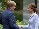 Nizozemský král Willém-Alexander a vévodkyn z Cambridge Kate a (Haag, 11....