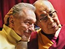 Karel Gott a dalajláma se potkali 19. října 2016.
