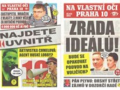 Předvolební antikampaň na Praze 10 v podobě tištěných novin Na vlastní oči.