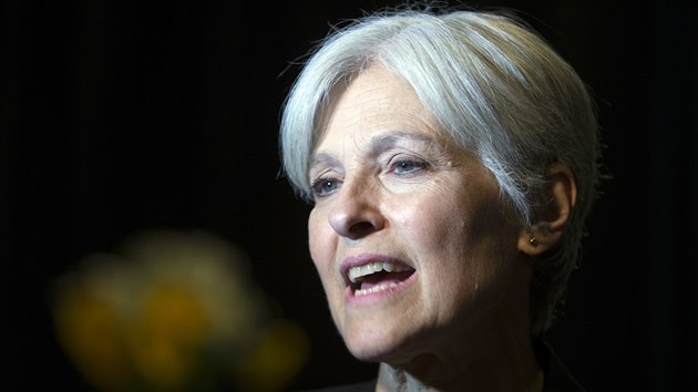 Kandidtka zelench Jill Steinov. (6.10.2016)