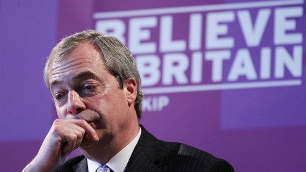 Nkdej pedseda UKIP Nigel Farage