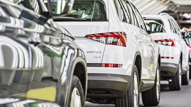 koda Auto zahjila v Kvasinch vrobu SUV modelu Kodiaq