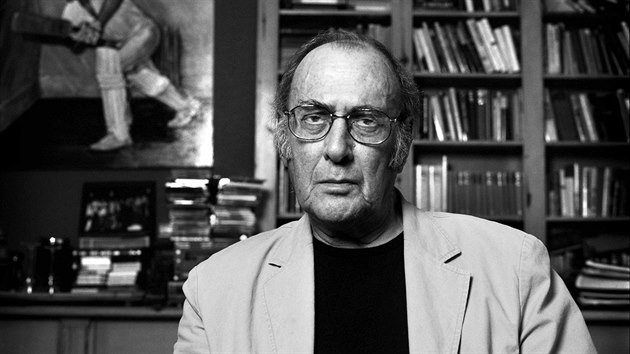 Britsk dramatik Harold Pinter na snmku ze z 2007