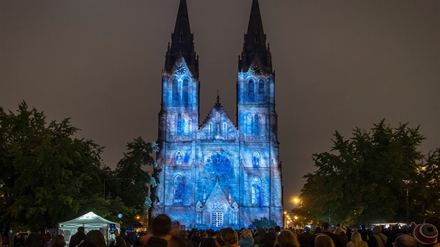 Te u si dokete pedstavit, jak nron byla pprava na videomapping kostela na nmst Mru.