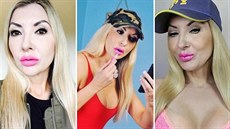 Rachel Evansová chce být jako panenka Barbie.