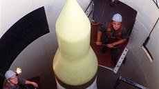 Elektroúdrba stely Minuteman III v odpalovacím sile (Oscar-01 Launch Control...