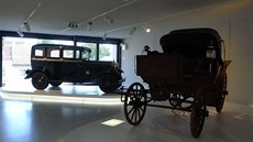 Pohled na sou�asnou expozici vysokomýtského Muzea karosá�ství.