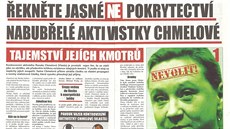 Pedvolební antikampa na Praze 10 v podob titných novin Na vlastní oi.