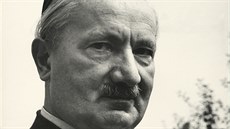 Filozof Martin Heidegger na snímku z roku 1950.
