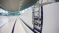 Vana 50metrového bazénu je nová. Stadion se otev�e na za�átku listopadu.