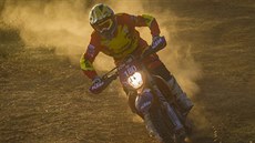 Momentka z motocyklové �estidenní ve �pan�lsku