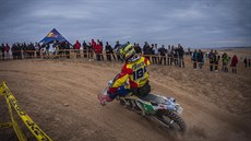 Momentka z motocyklové �estidenní ve �pan�lsku