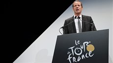 Christian Prudhomme, editel Tour de France, pedstavuje program závodu pro rok...