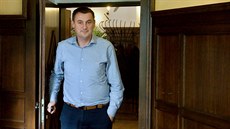 Lídr Starost� Martin P�ta po ned�lním koali�ním jednání, na kterém se dohodla...