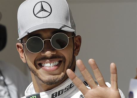 SPOKOJENÝ. Lewis Hamilton vyrazí do Velké ceny USA z prvního místa.
