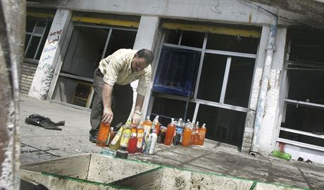 Prodejny s alkoholem fungovaly v Bagdádu i bhem váleného konfliktu.