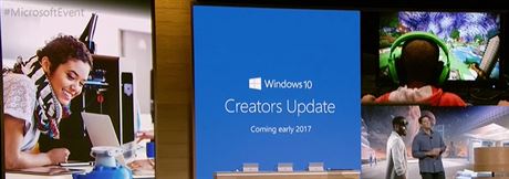 Dalí Creators Update (tentokráte Coming late 2017) se ji pipravuje ...