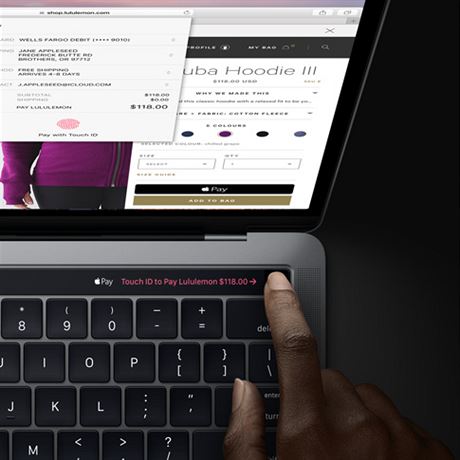Nov notebooky Apple MacBook Pro, kter firma pedstavila na konci jna 2016,...