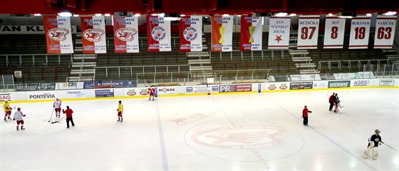 Trnink hokejov Slavie