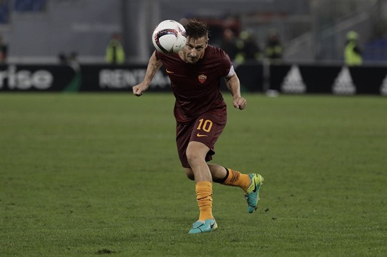 Kapitán AS ím Francesco Totti.